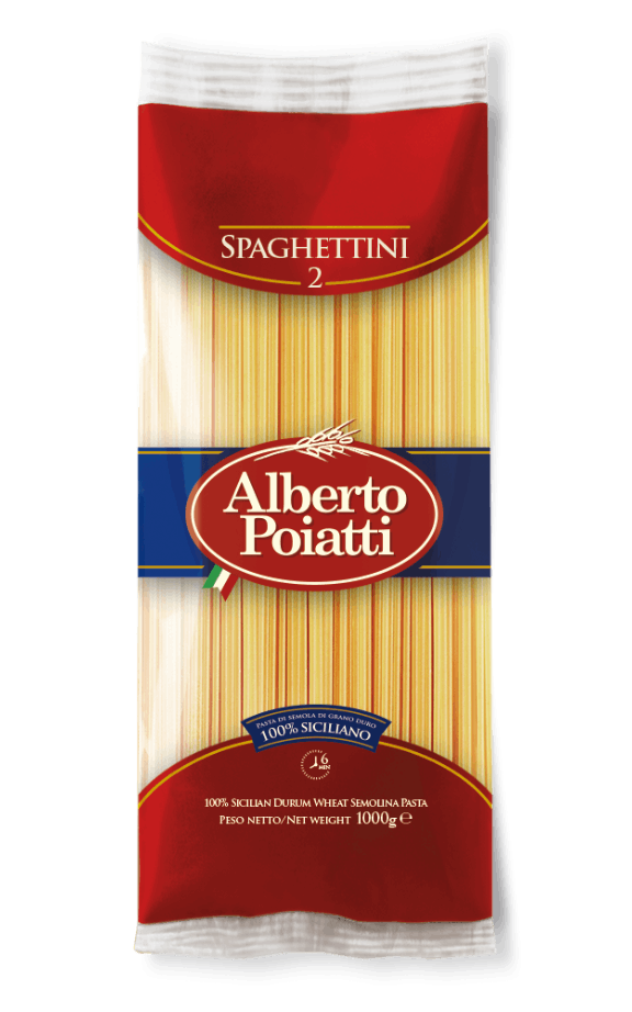 alberto poiatti prodotti 2 lunga conservazione pasta pancarr e pangrattato pasta spaghettini n 2 kg 1 a poiatti rossa 0