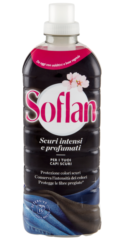 soflan prodotti 2 lunga conservazione detergenza detersivo soflan nero 900 ml 0