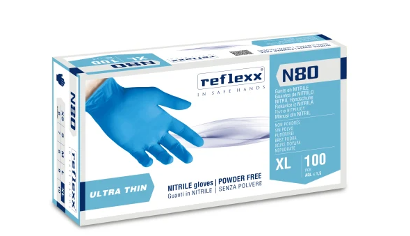reflexx prodotti 2 lunga conservazione tovaglie e carte speciali guanti azzurri monouso xlarge pz 100 nitrile reflexx 0
